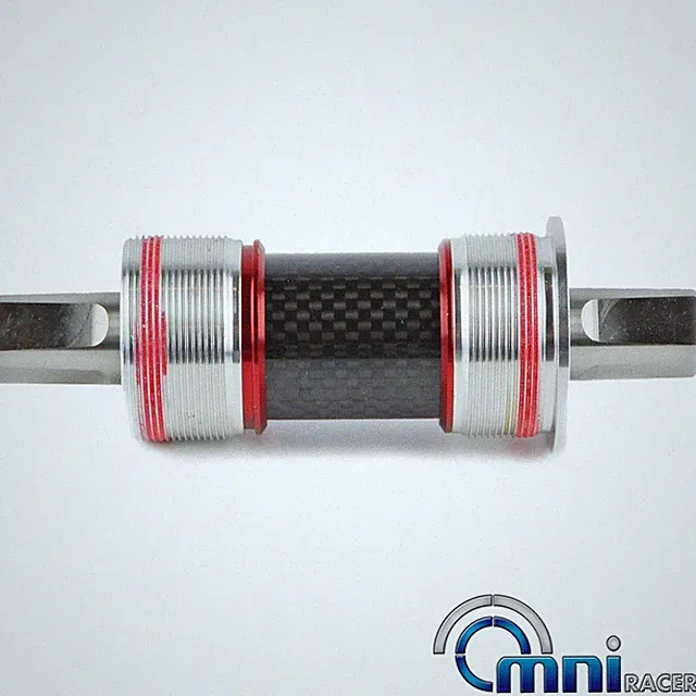 OMNI Racer Worlds Lightest Titanium JIS Square Taper Bottom Bracket 68x107mm