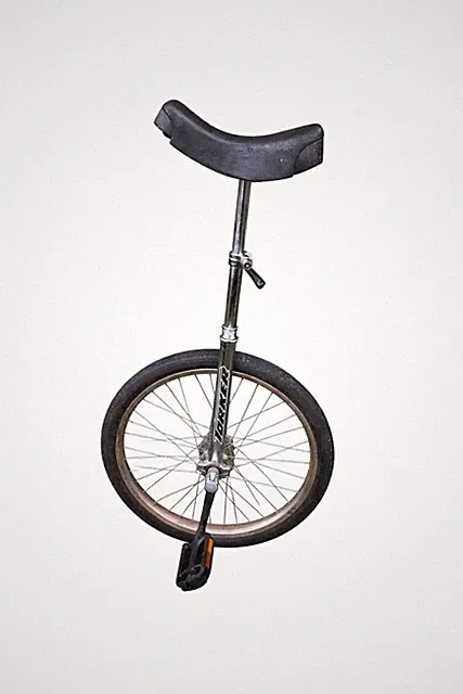 Vintage Torker 20” Unicycle Chrome Frame Kenda Tire Original Seat Old School Bmx